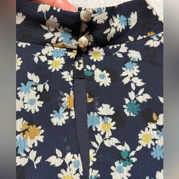 TOMMY HILFIGER FLORAL TRAPEZE DRESS Size 8 - Picture 7 of 8